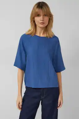 Wehkamp s.Oliver top blauw aanbieding