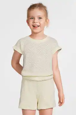 Wehkamp Anytime crochet mouwloze top off-white aanbieding
