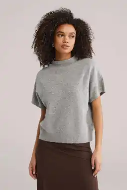 Wehkamp WE Fashion trui grijs gebreid aanbieding