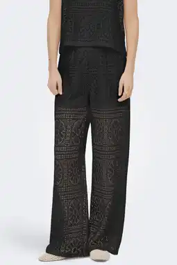 Wehkamp ONLY regularwaist gebloemde casual broek broderie aanbieding