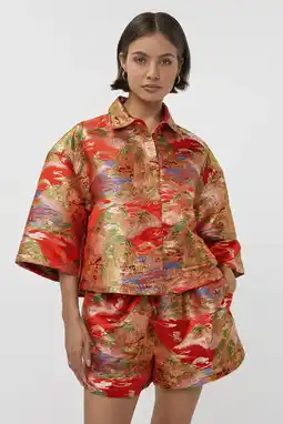 Wehkamp Studio AMAYA blouse rood aanbieding