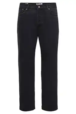 Wehkamp ONLY & SONS ONSFADE loose fit jeans washed black aanbieding