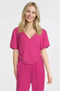 Wehkamp Lofty Manner top fuchsia aanbieding
