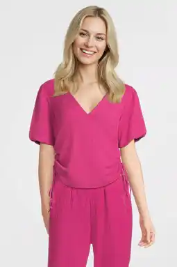 Wehkamp Lofty Manner top fuchsia aanbieding