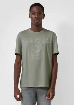 Wehkamp QS regular T-shirt groen aanbieding