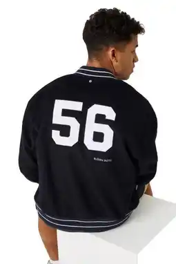 Wehkamp Björn Borg baseball jacket donkerblauw aanbieding