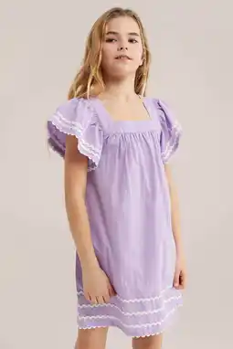 Wehkamp WE Fashion A-lijn jurk lila aanbieding
