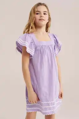 Wehkamp WE Fashion A-lijn jurk lila aanbieding