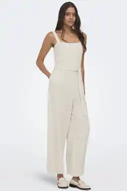 Wehkamp ONLY jumpsuit ecru aanbieding