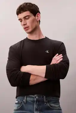 Wehkamp CALVIN KLEIN JEANS longsleeve zwart aanbieding