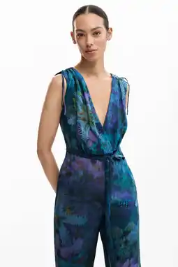 Wehkamp Desigual jumpsuit blauw aanbieding