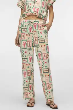 Wehkamp VERO MODA highwaist casual broek multi aanbieding