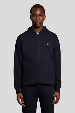 Wehkamp Lyle & Scott vest donkerblauw aanbieding