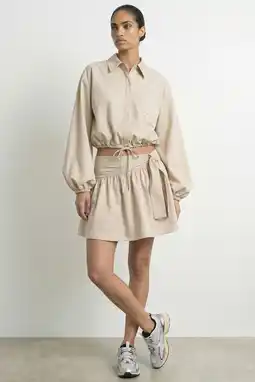 Wehkamp HYPEDROP wikkelrok beige aanbieding
