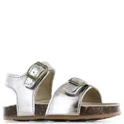Wehkamp Shoesme leren sandalen - champagne aanbieding