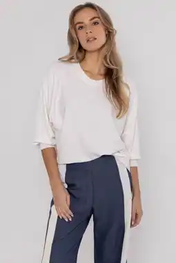 Wehkamp Poools pullover ecru aanbieding