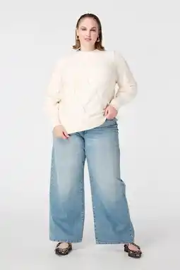 Wehkamp MS Mode pullover ecru aanbieding