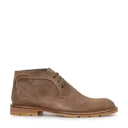 Wehkamp Floris van Bommel De Braver 01.03 suède veterboots cognac aanbieding