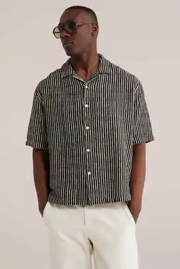 Wehkamp WE Fashion relaxed gestreept casual overhemd aanbieding