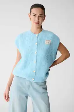 Wehkamp Shoeby gilet blauw aanbieding