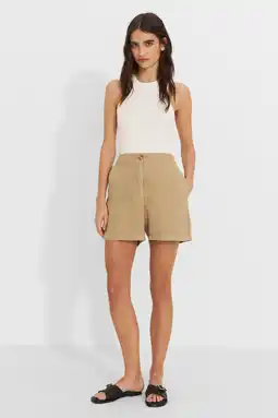 Wehkamp Ruby korte broek beige aanbieding