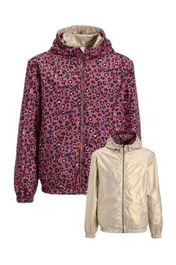 Wehkamp Orange Stars reversible jas panterprint/goud aanbieding