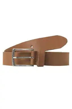 Wehkamp JACK & JONES leren riem JACTORINO cognac aanbieding