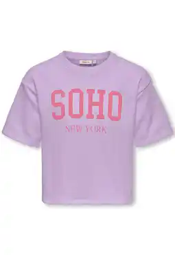 Wehkamp KIDS ONLY GIRL T-shirt paars aanbieding