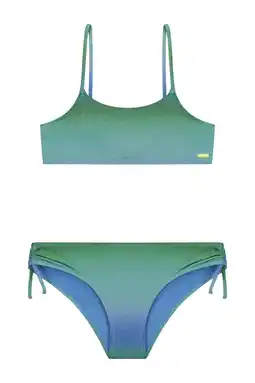 Wehkamp Shiwi crop bikini Liv groen aanbieding