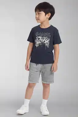 Wehkamp NAME IT KIDS T-shirt donkerblauw aanbieding