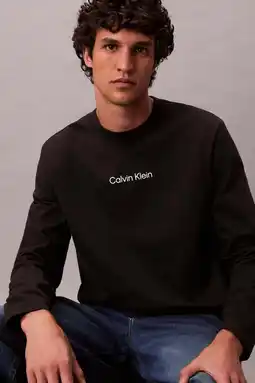 Wehkamp Calvin Klein longsleeve zwart aanbieding