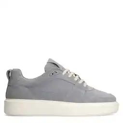 Wehkamp Manfield suède sneakers lichtblauw aanbieding