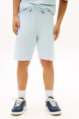 Wehkamp Tommy Hilfiger sweatshort blauw aanbieding