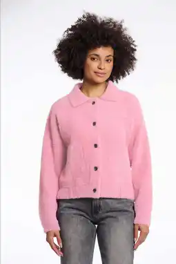 Wehkamp Rino & Pelle cropped blazer roze aanbieding