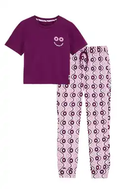Wehkamp WE Fashion pyjama paars/lila aanbieding