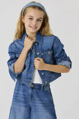 Wehkamp KIDS ONLY GIRL spijkerjas medium blue denim aanbieding
