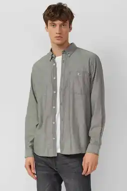 Wehkamp s.Oliver Regular casual overhemd donkergroen aanbieding