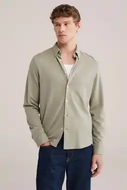 Wehkamp WE Fashion regular casual overhemd lichtgroen aanbieding