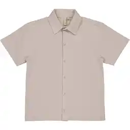 Wehkamp LEVV Little polo grijs met textuur aanbieding