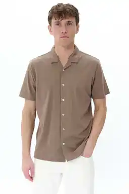 Wehkamp Matinique regular casual overhemd taupe aanbieding