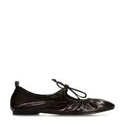 Wehkamp Sacha lak ballerina's bruin aanbieding