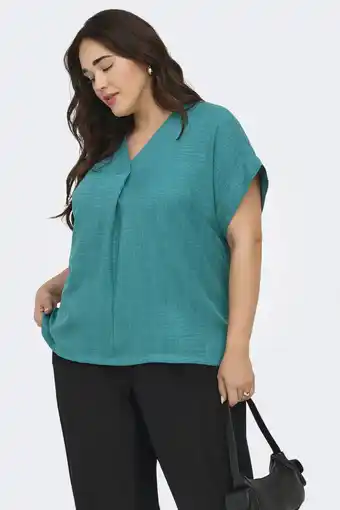 Wehkamp ONLY CARMAKOMA top groen aanbieding