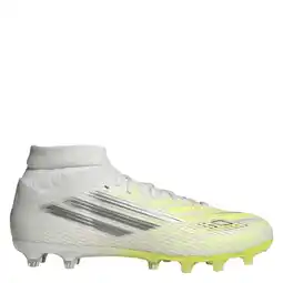 Wehkamp adidas Performance F50 Sparkfusion League FG/AG dames voetbalschoenen wit/geel aanbieding