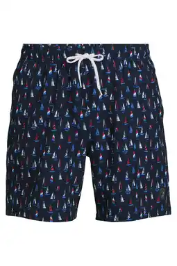Wehkamp Falcon zwemshort Dray donkerblauw aanbieding