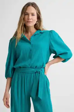 Wehkamp Tramontana blouse blauw aanbieding