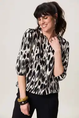 Wehkamp Miss Etam blouse zwart aanbieding