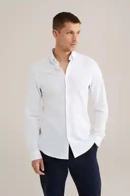 Wehkamp WE Fashion Tall fit casual overhemd wit aanbieding