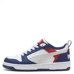 Wehkamp Puma Rebound V6 sneakers blauw/wit aanbieding