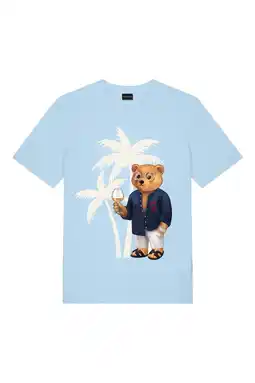 Wehkamp Baron Filou regular T-shirt lichtblauw aanbieding