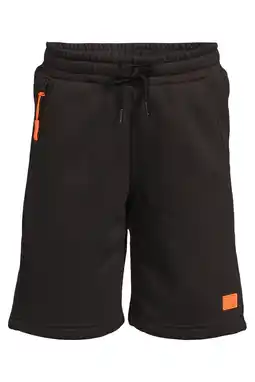Wehkamp Orange Stars sweatshort zwart aanbieding